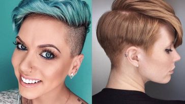 Tagli corti, una serie di Pixie cut rasati e sfumati