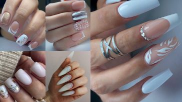 unghie bianche,le nail art del momento