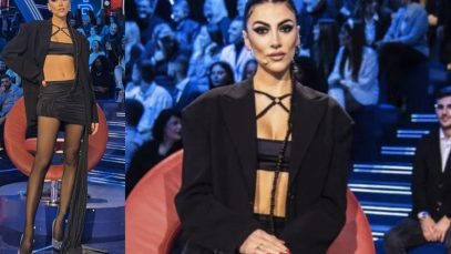 Giulia Salemi al Gf Vip: uno dei suoi look