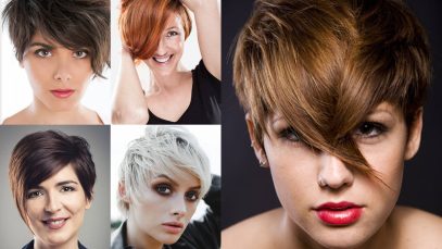 Pixie cut cortissimi e con ciuffo