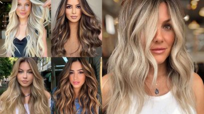 Capelli lunghi con balayage